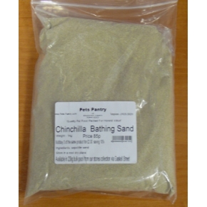 Chinchilla Bathing Sand  1kg packed by Pets Pantry